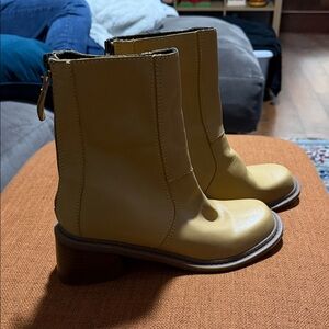 ASOS Mustard Ankle Boots